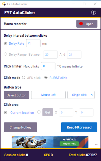 Imagen 1 para FYT Auto Clicker