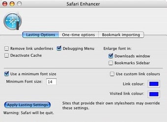 Imagen 0 para Safari Enhancer