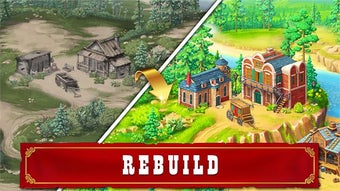 Jewels of the Wild West: Match 3 Puzzle Game