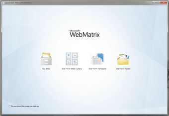 Imagen 0 para Microsoft WebMatrix