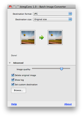 Image 0 for Batch Image Converter