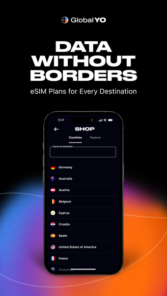 Global YO: eSIM  Travel Data