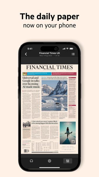 Image 0 for FT Digital Edition