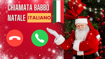 chiamata babbo natale italiano