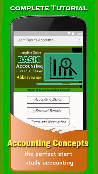 Basics Accounting Concepts