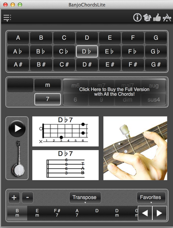 Image 0 for BanjoChordsLite