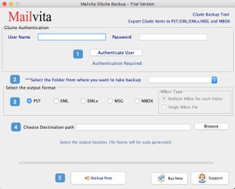 Image 0 for MailVita G Suite Backup f…