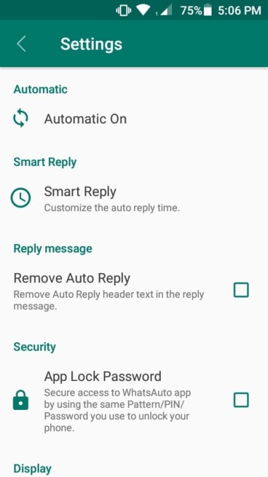 WhatsAuto - Reply App