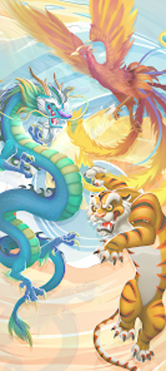 Image 0 for Dragon and Tiger-Wallpape…