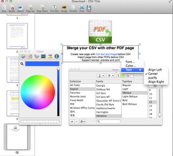 Image 0 for CSV to PDF