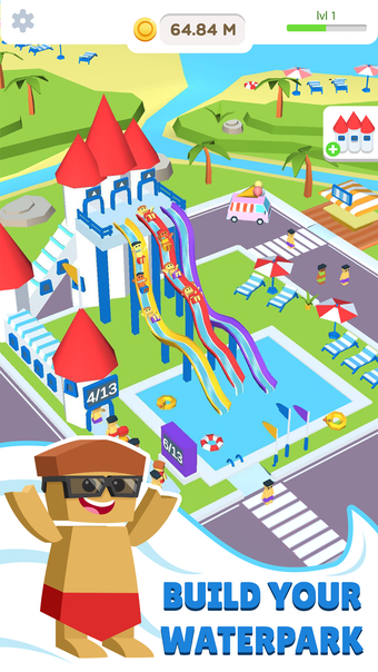 Image 0 for Idle Waterpark 3D Fun Aqu…