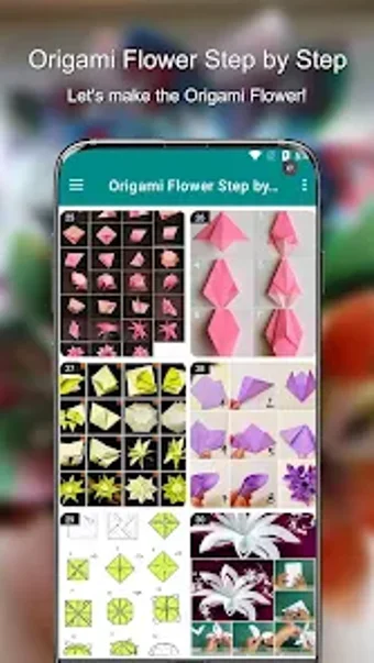 Image 0 for Origami Flower Step by St…