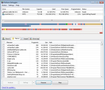 Imagen 4 para Defraggler