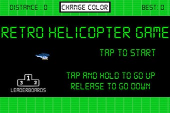 Image 0 for Retro Helicopter Game