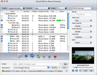 Image 0 for Xilisoft DVD to iPhone Co…