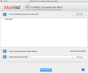 Image 0 for MailVita PST to MSG Conve…