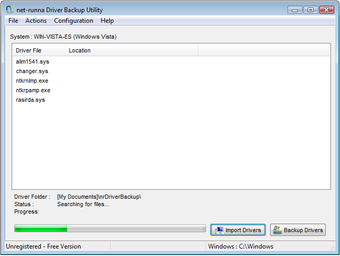 Image 0 for net-runna DriverBackup