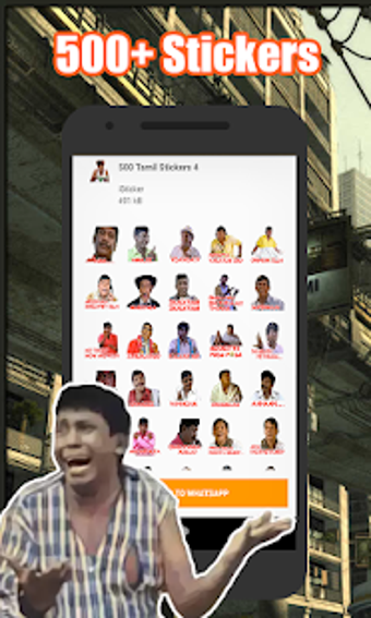 Imagen 0 para 500 Tamil Stickers for Wh…