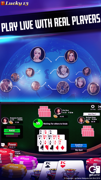 Imagen 0 para Lucky 13: 13 Poker Puzzle