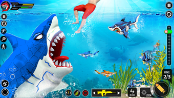 Imagen 0 para Shark Attack Simulator Ga…