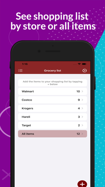Image 0 for Grocery List - Create  Ma…