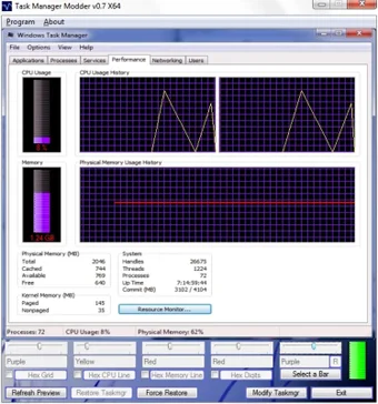 Imagen 0 para Task Manager Modder