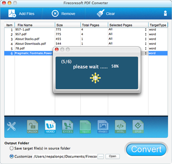 Image 0 for Firecoresoft PDF Converte…