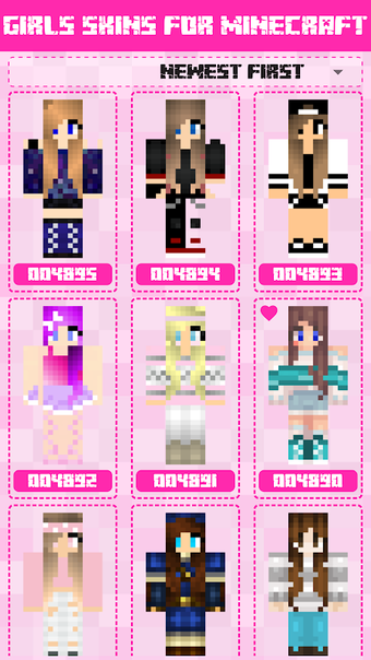 Image 0 for Girls Skins for Minecraft…