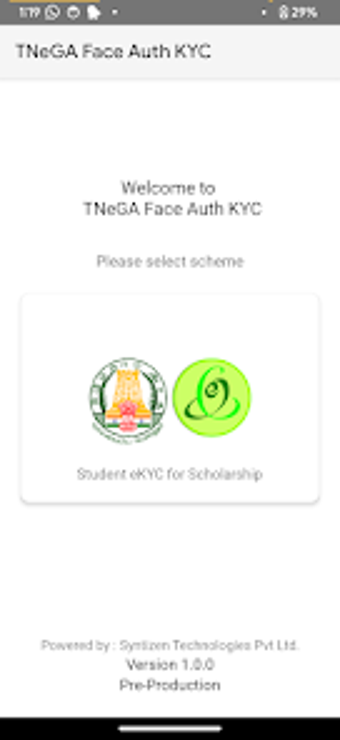 Imagen 0 para TNeGA Face Auth KYC App