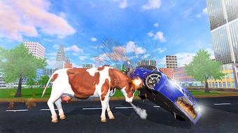 Image 0 for Scary Cow Animal Rampage …