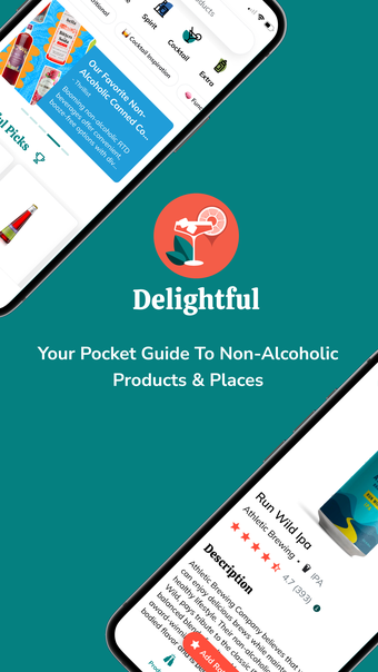 Image 0 for Delightful: Alcohol Free