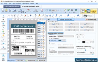 Imagen 0 para Logistics Barcode Label M…