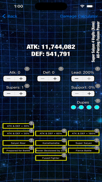 Image 0 for Dokkan Stat Analyzer