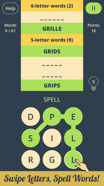 Imagen 0 para Spell Grid 2 : Jumble Let…