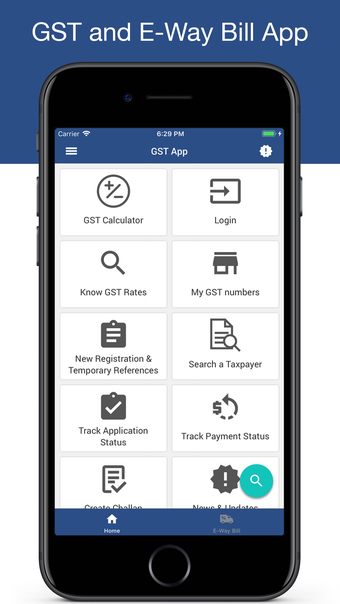 Image 0 for GST App - Search Verify  …