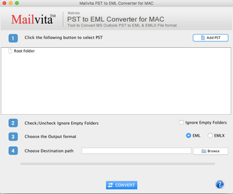 Image 0 for MailVita PST to EML Conve…