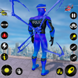 Icon of program: Police Spider Rope Hero G…