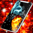 Icon of program: Fire & Ice Live Wallpaper