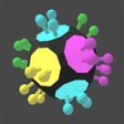 Icon of program: Color Stick Ball - AA 3D …