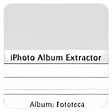 Icon of program: iPhoto Album Extractor