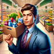 Icon of program: Supermarket Simulator 3D …