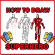 Icon of program: How to draw easy superher…