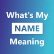 Icon of program: Whats My Name Meaning  Fa…