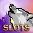 Icono de programa: Wolf Sky Moon Slot Machin…