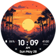 Icono de programa: The Sunset Digital Watchf…