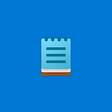 Icono de programa: Windows Notepad