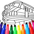 Icono de programa: Trains coloring pages