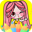 Icono de programa: Toca Boca life Coloring B…