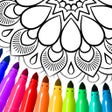 Icon of program: Mandala Coloring Pages Ga…