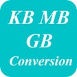 Icon of program: KB MB GB Conversion